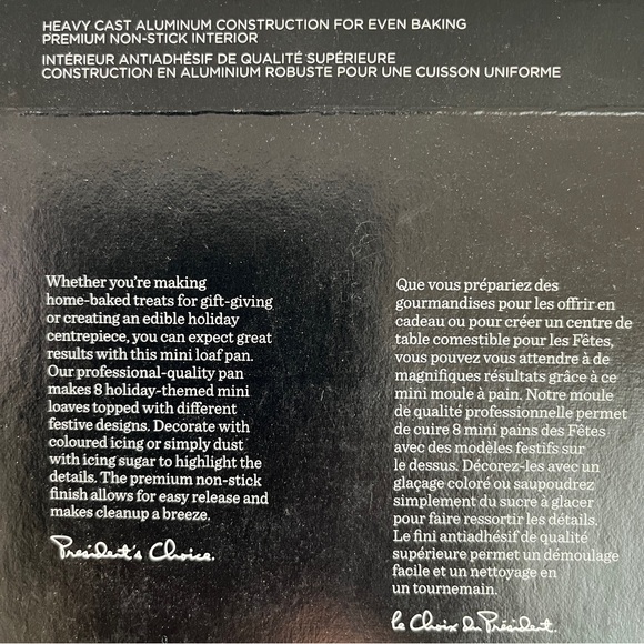 Brand New Festival Design Non-stick Mini Loaf Pan - Picture 7 of 8